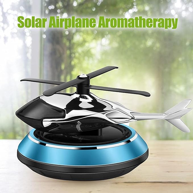 Solar Helicopter Car Air Freshener